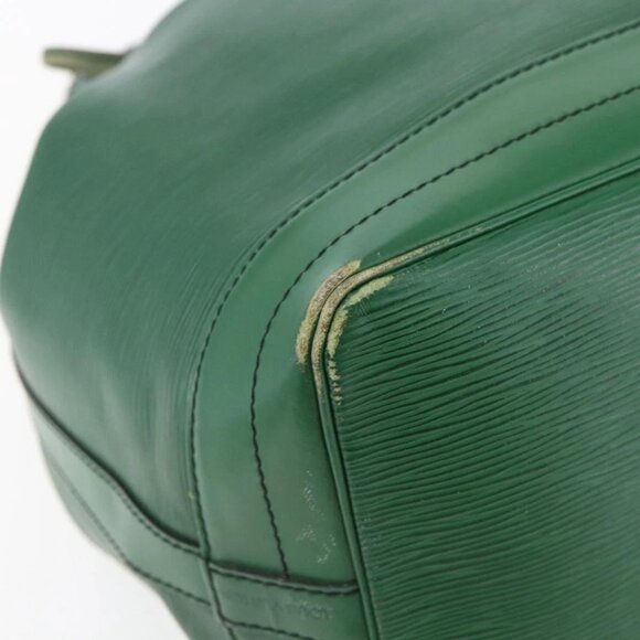 LOUIS VUITTON Epi Noe Shoulder Bag Green M44004 LV Auth 147471 - Picture 5 of 16